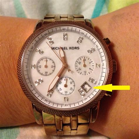 real vs fake michael kors watch|michael kors authenticity code.